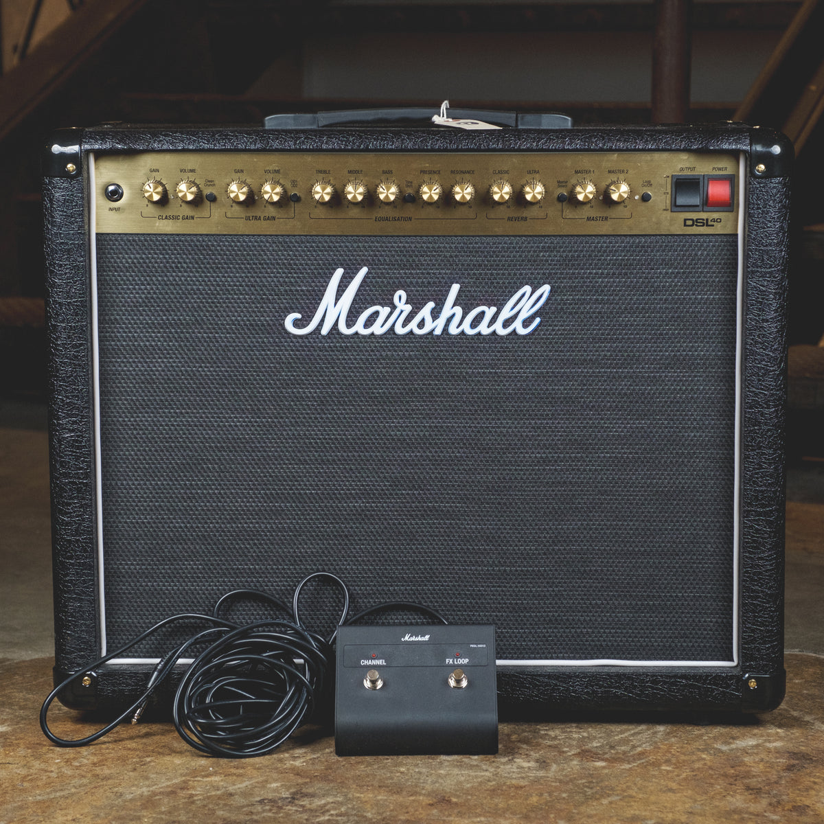 Marshall DSL-40 Combo With Footswitch - Used