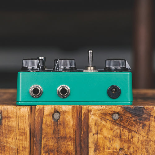 Hudson Electronics Broadcast 24V Discrete Class A Germanium Preamp Turquoise Green - Used