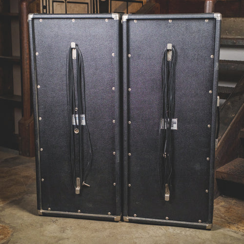 Fender 1974 Silverface PA 100 With Speakers And Footswitch - Used