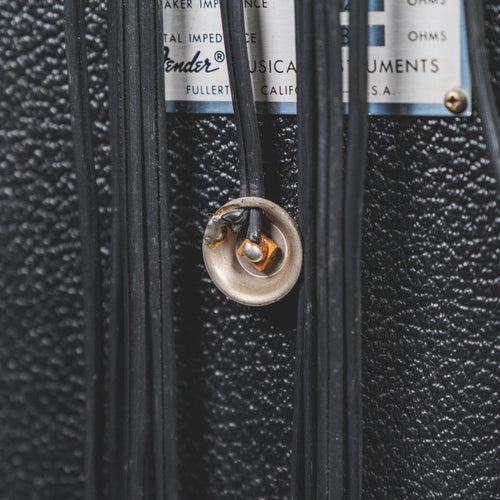 Fender 1974 Silverface PA 100 With Speakers And Footswitch - Used