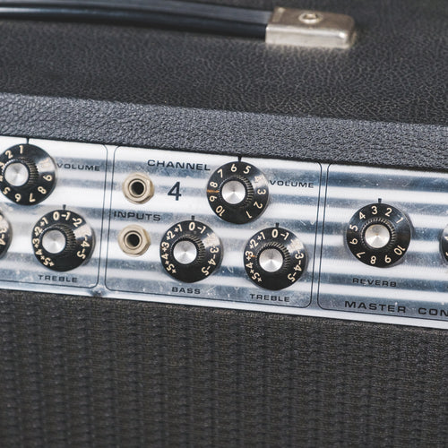 Fender 1974 Silverface PA 100 With Speakers And Footswitch - Used