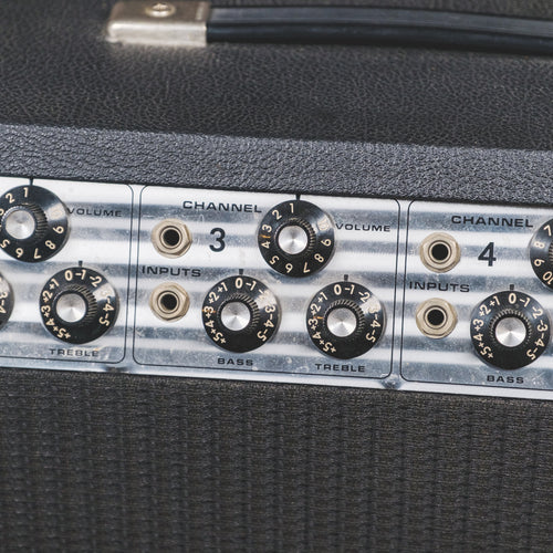 Fender 1974 Silverface PA 100 With Speakers And Footswitch - Used