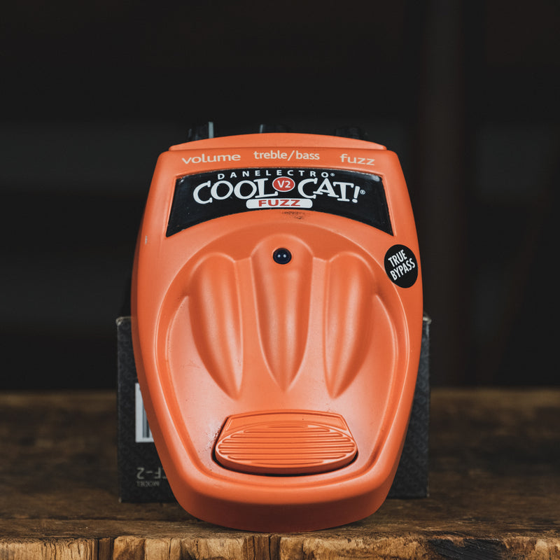 Danelectro Cool Cat Fuzz V2 Effect Pedal With Box Used