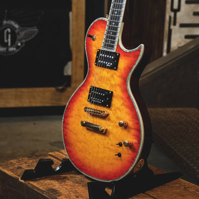 Fernandes 2000s Monterey Elite Cherry Sunburst With Sustainer - Used