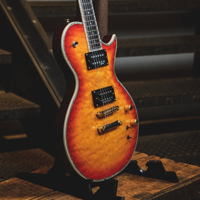 Fernandes 2000s Monterey Elite Cherry Sunburst With Sustainer - Used