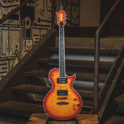 Fernandes 2000s Monterey Elite Cherry Sunburst With Sustainer - Used