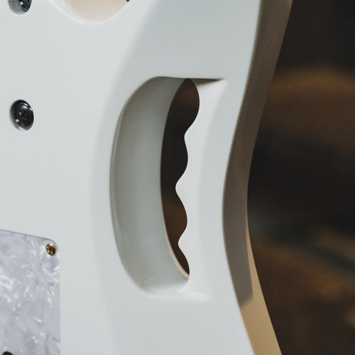 Ibanez 2013 Steve Vai Signature JEM7V-WH White With OHSC - Used