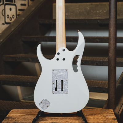 Ibanez 2013 Steve Vai Signature JEM7V-WH White With OHSC - Used