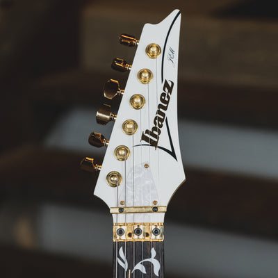 Ibanez 2013 Steve Vai Signature JEM7V-WH White With OHSC - Used