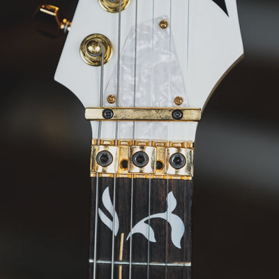 Ibanez 2013 Steve Vai Signature JEM7V-WH White With OHSC - Used