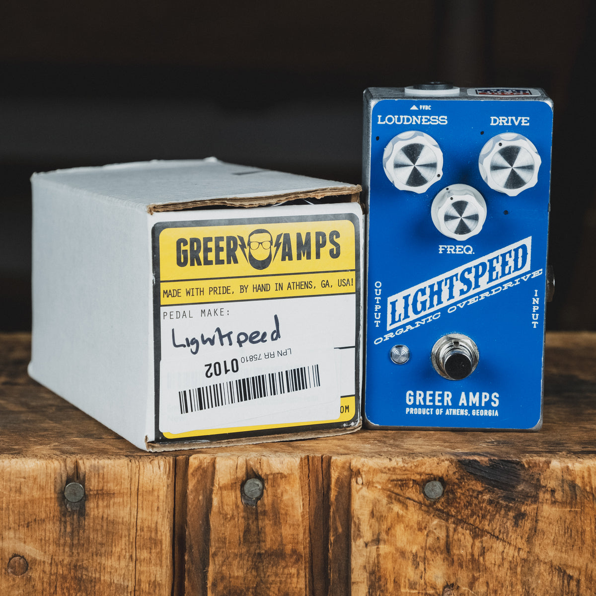 Greer Amps Lightspeed Overdrive With Box - Used