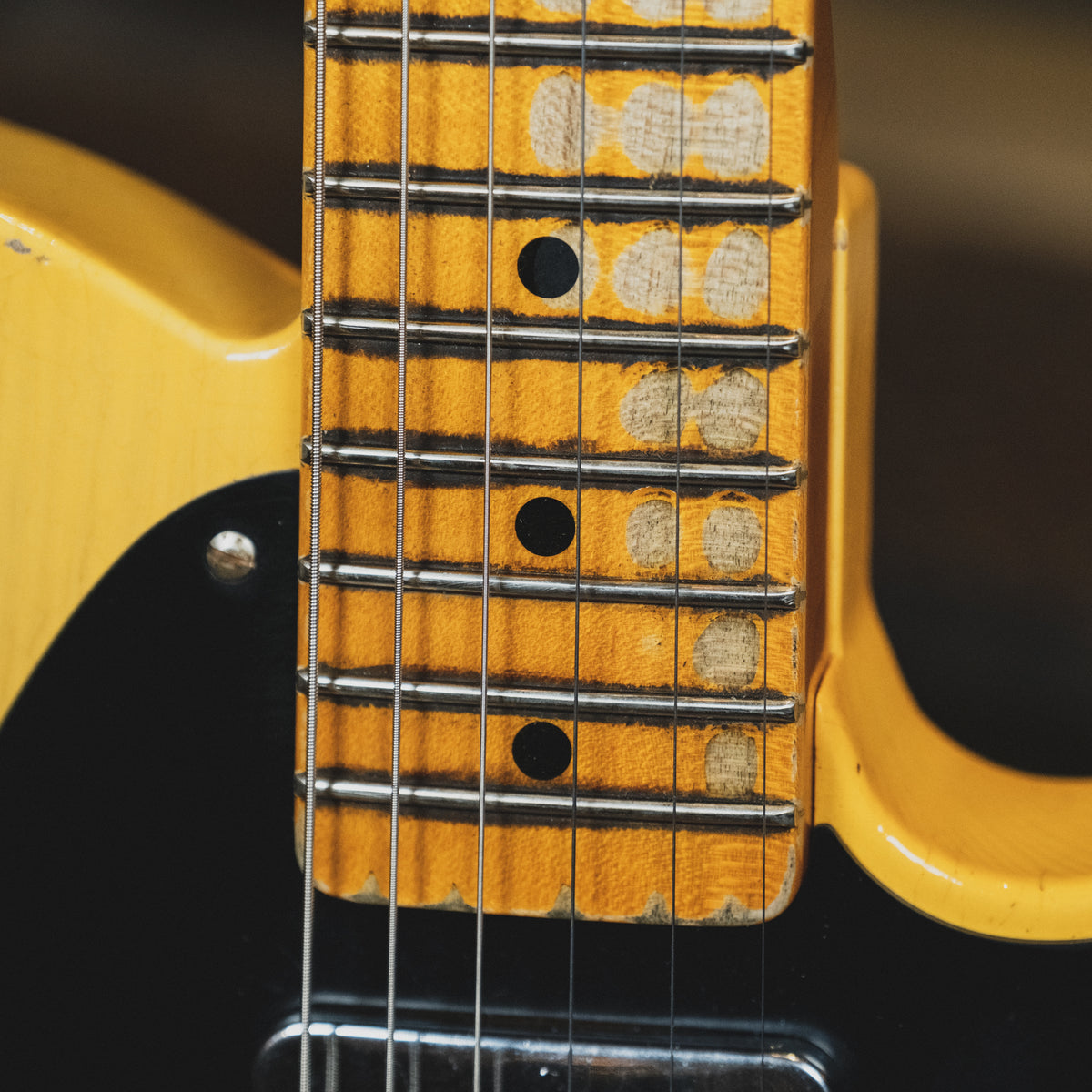 Fender Custom Shop 2020 70th Anniversary Broadcaster Electric Guitar, Heavy Relic, Butterscotch Blonde With OHSC - Used