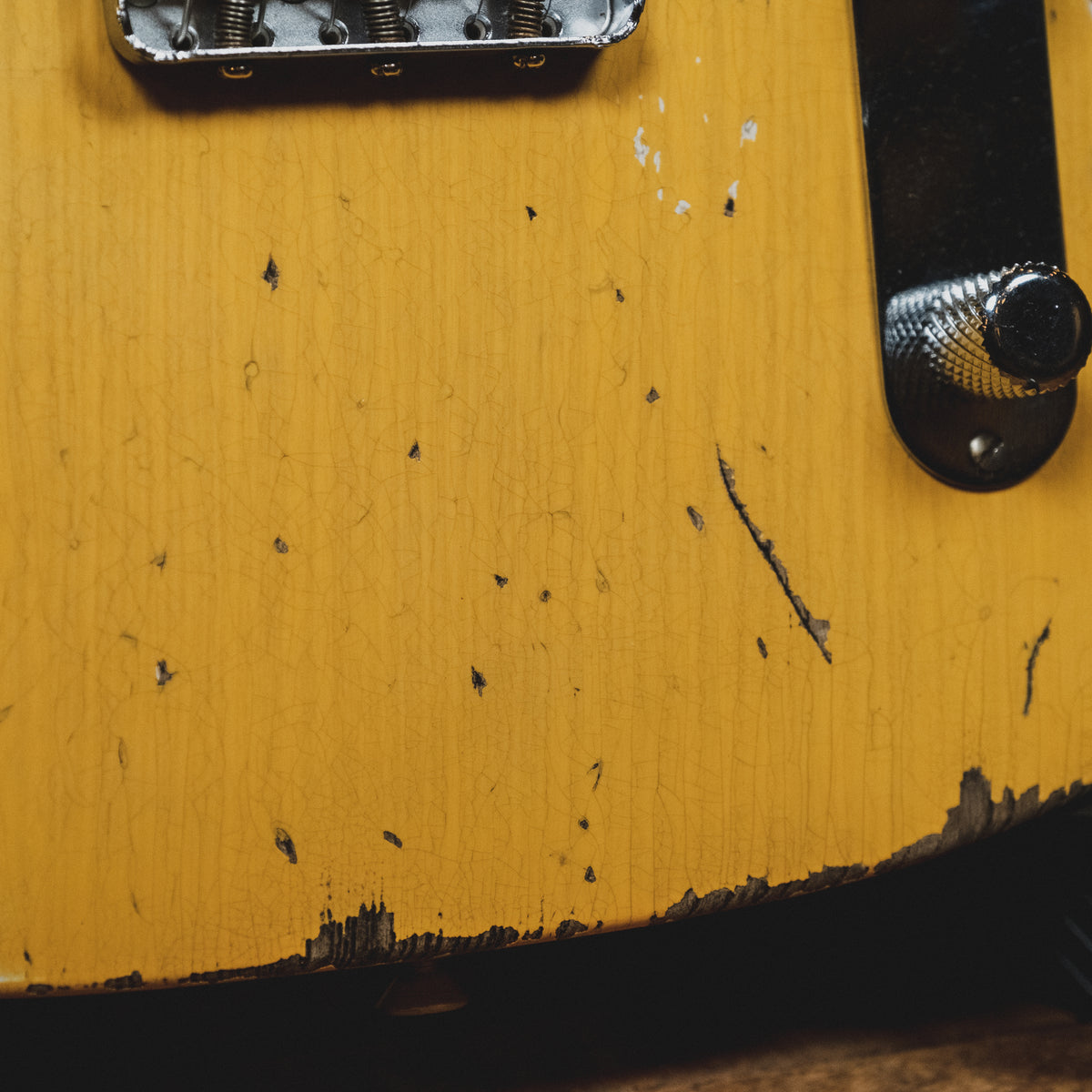 Fender Custom Shop 2020 70th Anniversary Broadcaster Electric Guitar, Heavy Relic, Butterscotch Blonde With OHSC - Used