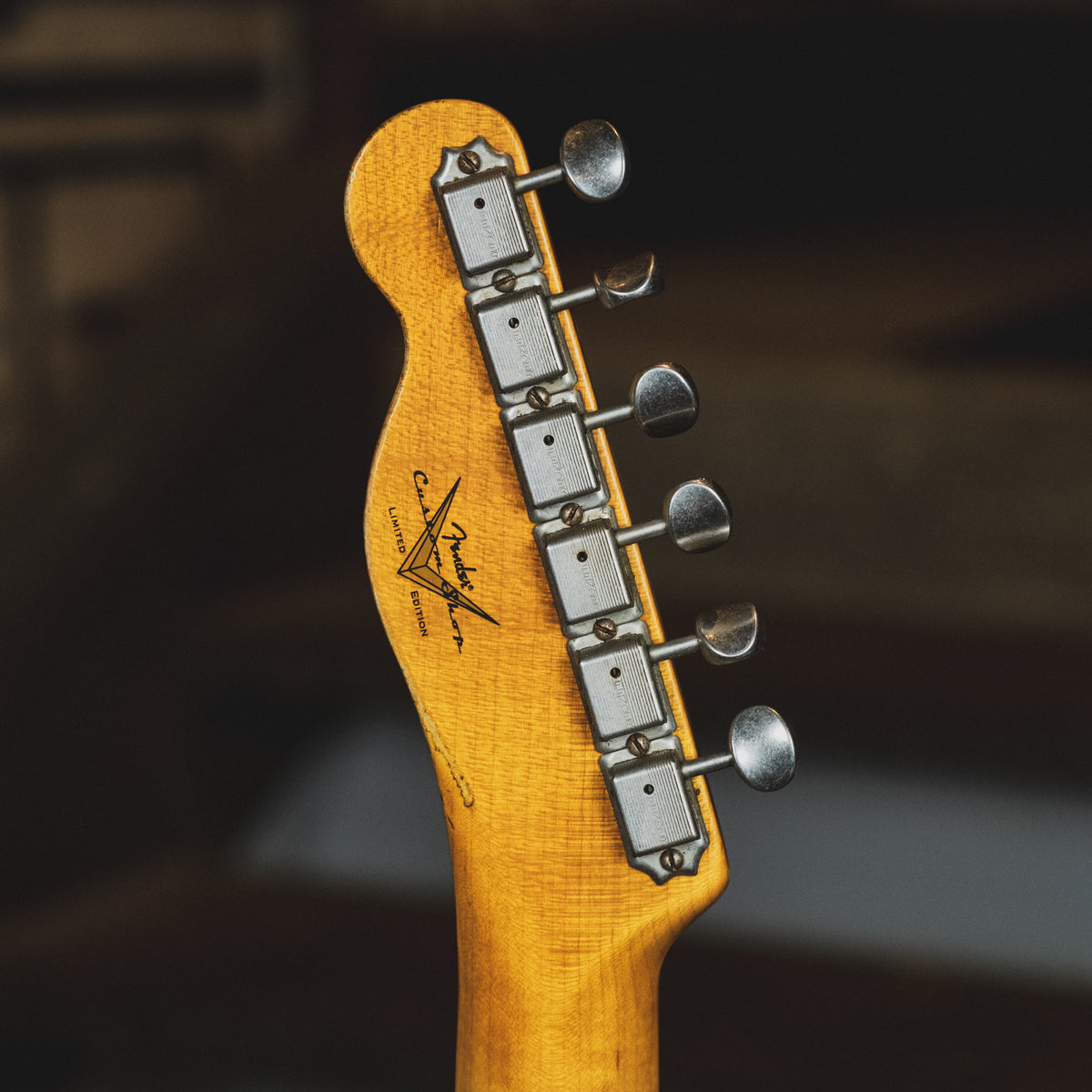 Fender Custom Shop 2020 70th Anniversary Broadcaster Electric Guitar, Heavy Relic, Butterscotch Blonde With OHSC - Used