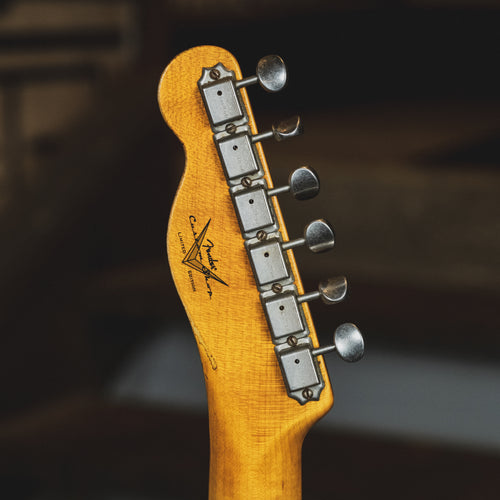 Fender Custom Shop 2020 70th Anniversary Broadcaster Electric Guitar, Heavy Relic, Butterscotch Blonde With OHSC - Used