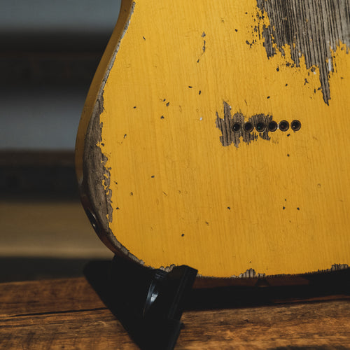 Fender Custom Shop 2020 70th Anniversary Broadcaster Electric Guitar, Heavy Relic, Butterscotch Blonde With OHSC - Used