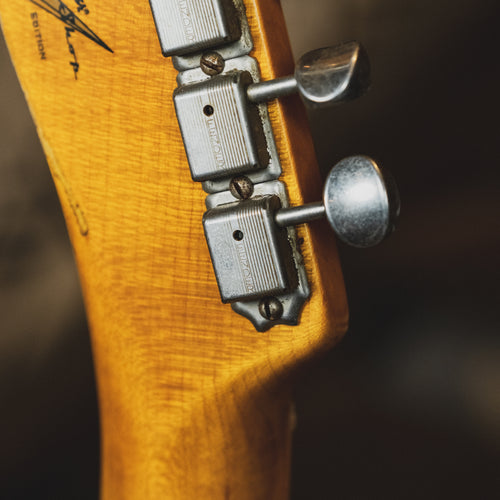 Fender Custom Shop 2020 70th Anniversary Broadcaster Electric Guitar, Heavy Relic, Butterscotch Blonde With OHSC - Used