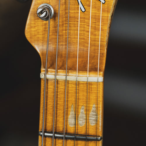 Fender Custom Shop 2020 70th Anniversary Broadcaster Electric Guitar, Heavy Relic, Butterscotch Blonde With OHSC - Used