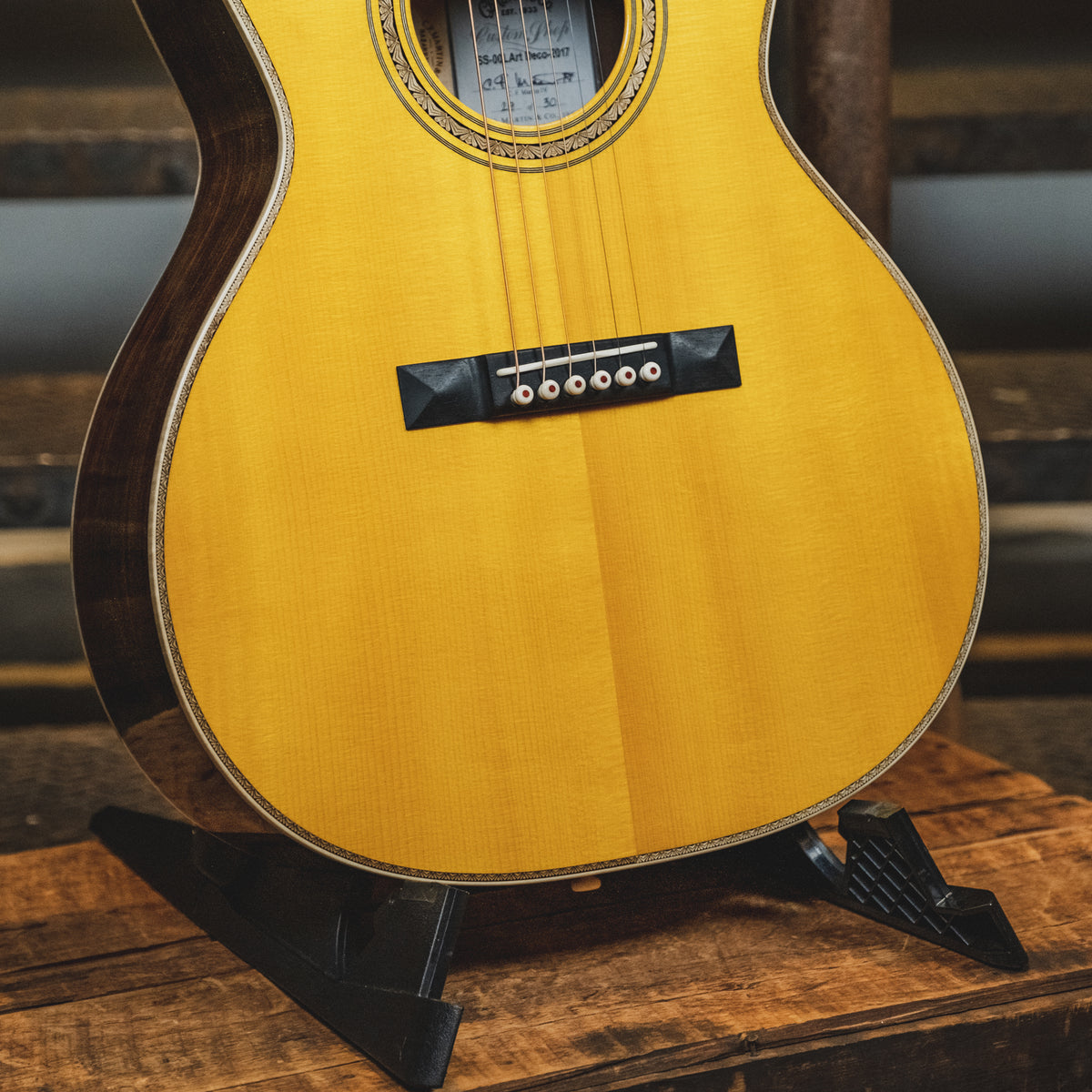 Martin Custom Shop Limited SS-00L Art Deco #29 Of 30 Adironack Spruce // Guatemalan Rosewood With OHSC - Used