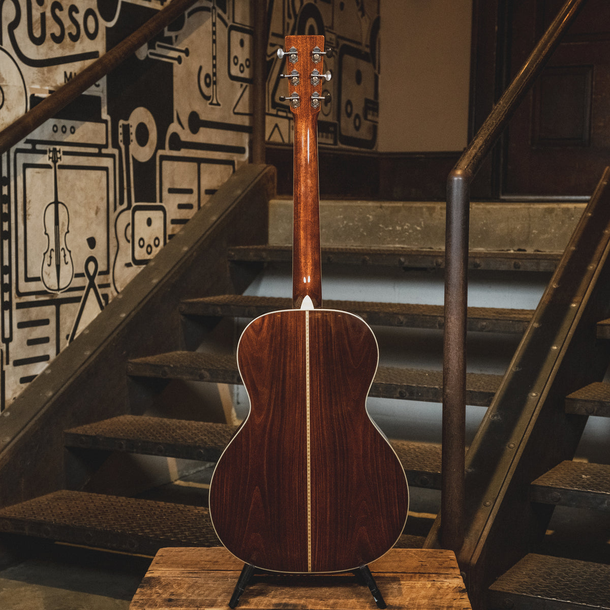 Martin Custom Shop Limited SS-00L Art Deco #29 Of 30 Adironack Spruce // Guatemalan Rosewood With OHSC - Used