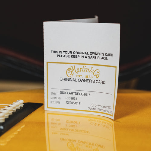 Martin Custom Shop Limited SS-00L Art Deco