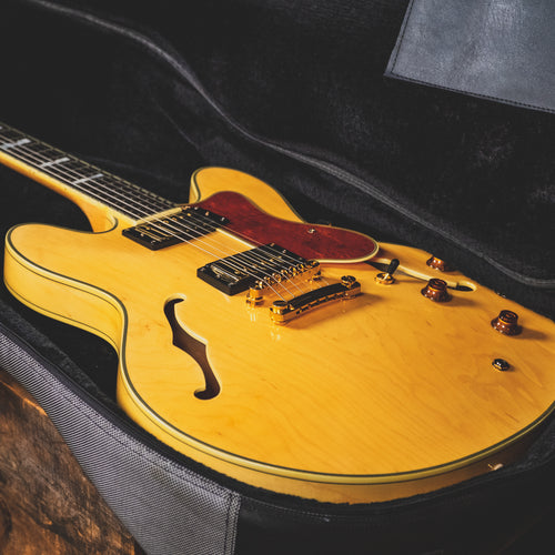 Epiphone 2011 Sheraton 2 Natural With Gig Bag - Used