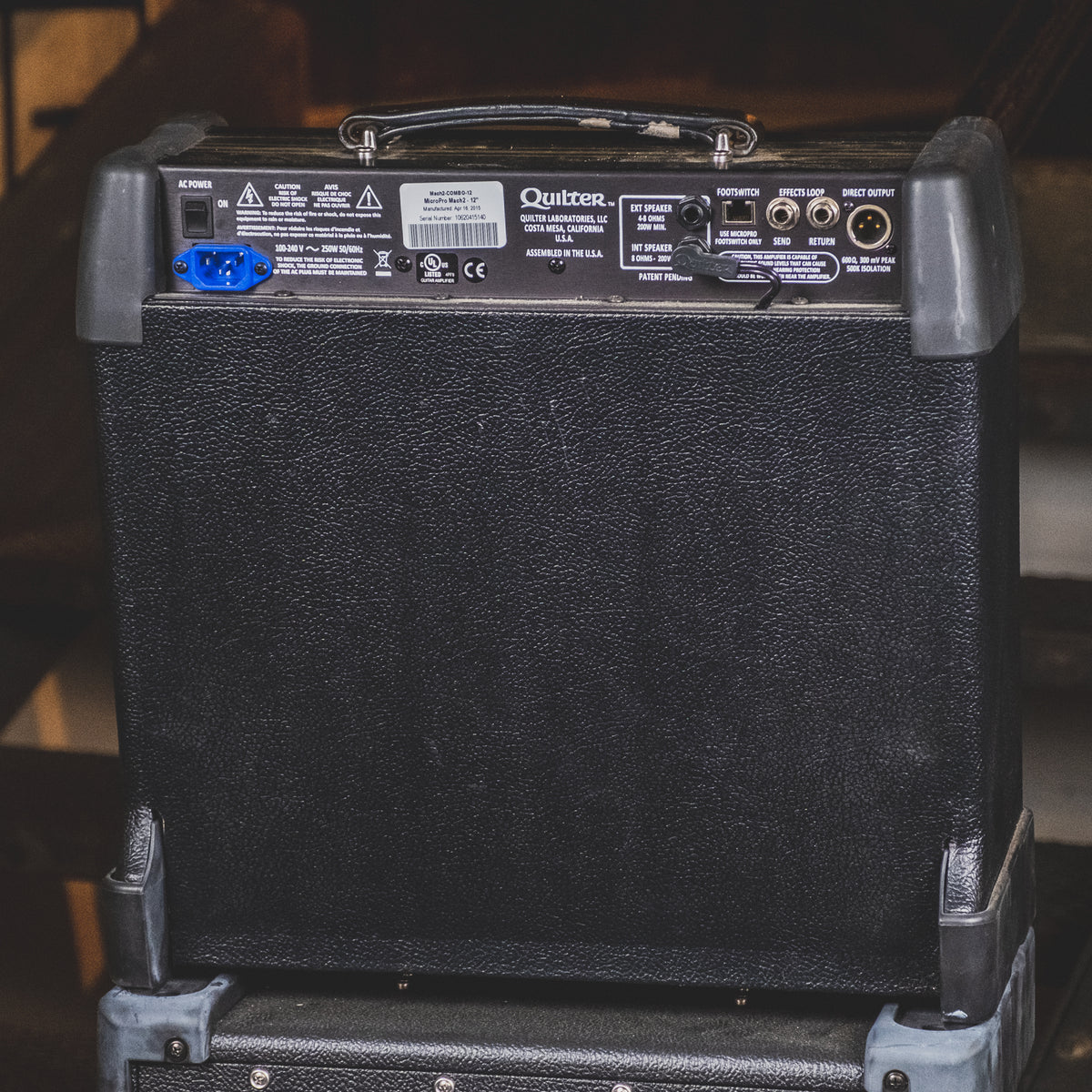 Quilter Micropro Mach 2 Combo With 1x12 Extension Cab And Slip Cover - Used