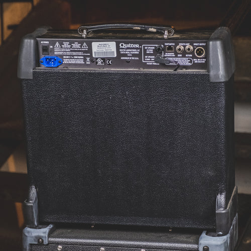 Quilter Micropro Mach 2 Combo With 1x12 Extension Cab And Slip Cover - Used