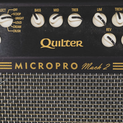 Quilter Micropro Mach 2 Combo With 1x12 Extension Cab And Slip Cover - Used