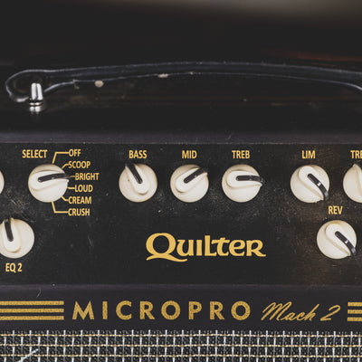 Quilter Micropro Mach 2 Combo With 1x12 Extension Cab And Slip Cover - Used