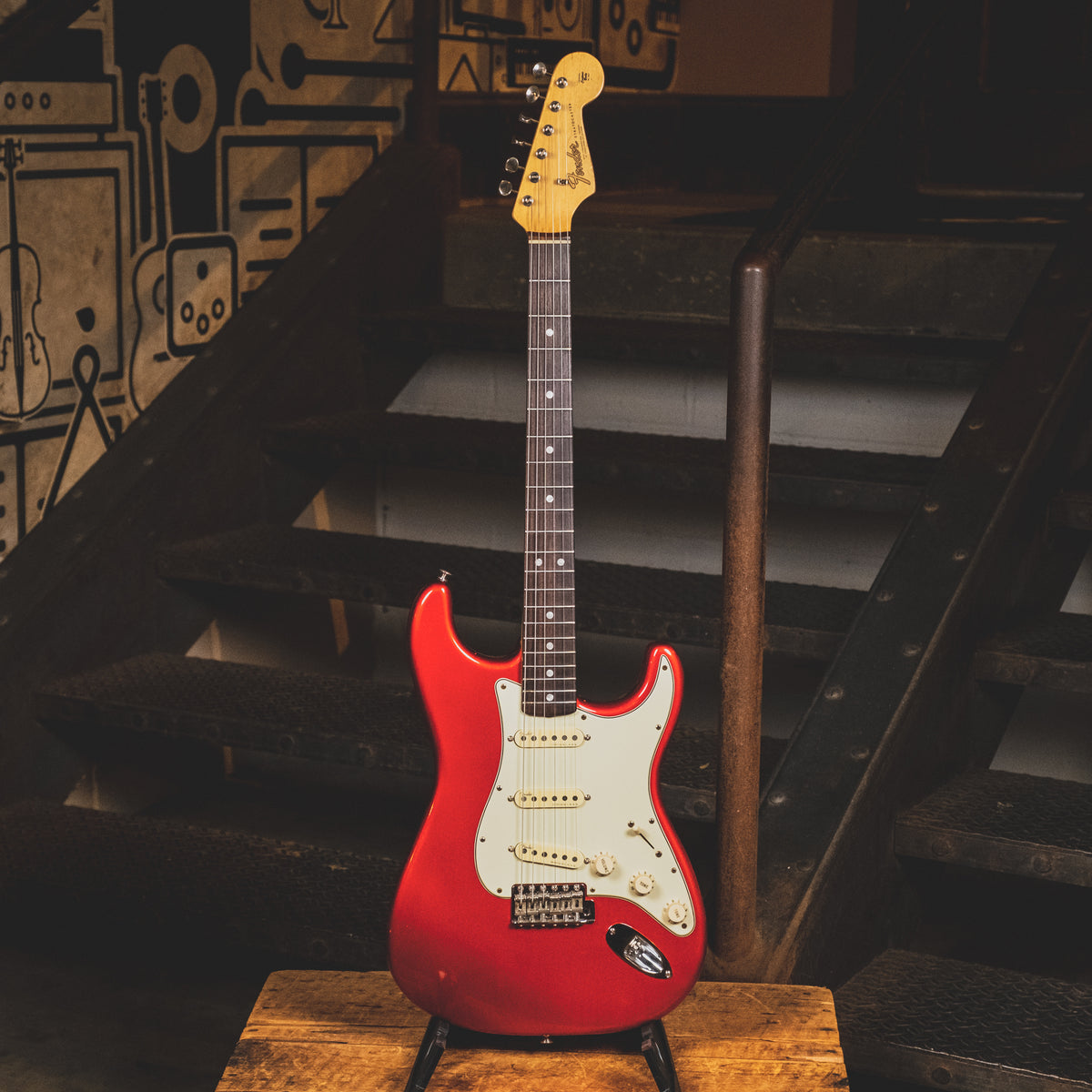 Fender 2017 American Original '60s Stratocaster, Candy Apple Red With OHSC - Used