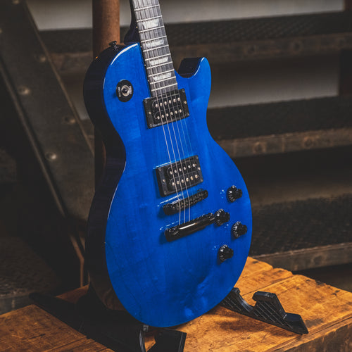ギター Gibson LP Studio Lite Translucent Blue Gibson Les Paul Studio Lite 1994 Translucent Blue Guitar For
