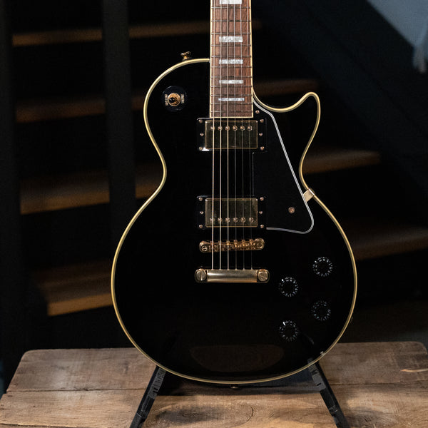 ギター Epiphone Les Paul Custom Pro coil&phase Epiphone Les Paul Custom PRO Electric Guitar Ebony | Guitar