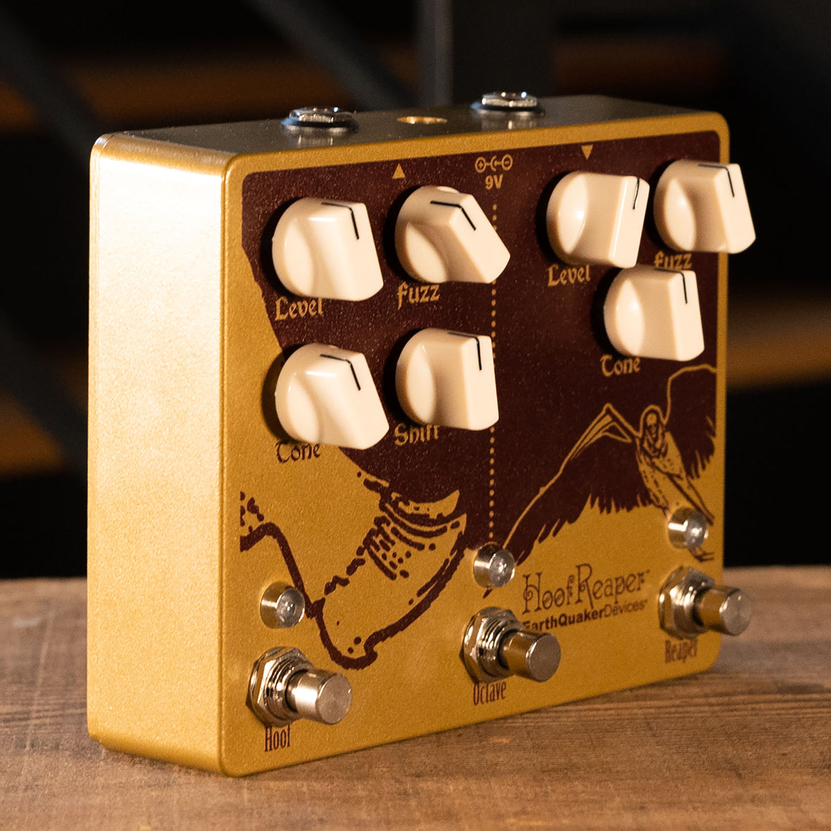 Earthquaker Hoof Reaper Dual Fuzz Octave - Used