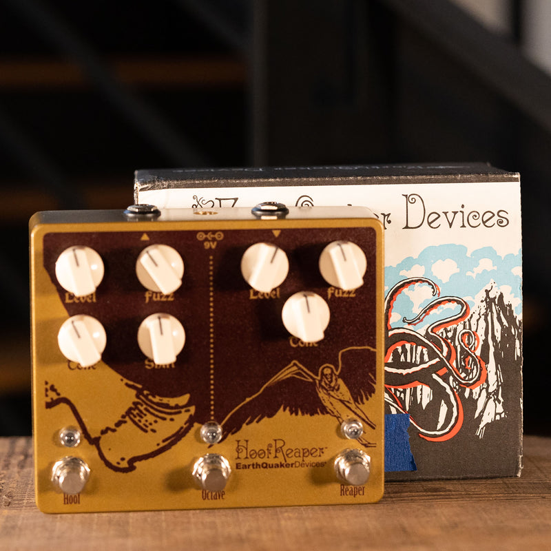 Earthquaker Hoof Reaper Dual Fuzz Octave - Used