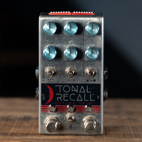 tonal recall pedal Chase Bliss Tonal Recall Analog Delay With Wooden Box