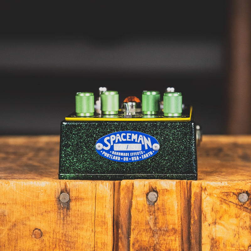 Spaceman Sputnik III Germanium Fuzz Limited Edition, Uranium Green Sparkle With Box - Used
