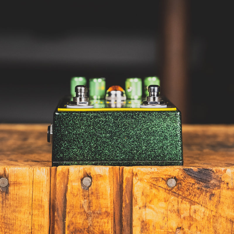 Spaceman Sputnik III Germanium Fuzz Limited Edition, Uranium Green Sparkle With Box - Used