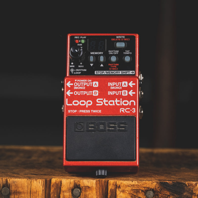 Boss RC-3 Loop Station With Box