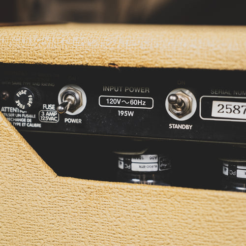 Fender 2000 Vibro King Blonde Tube Combo Guitar Amplifier - Used