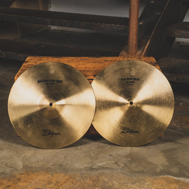 Zildjian '90s A 14" New Beat Hi Hats - Used