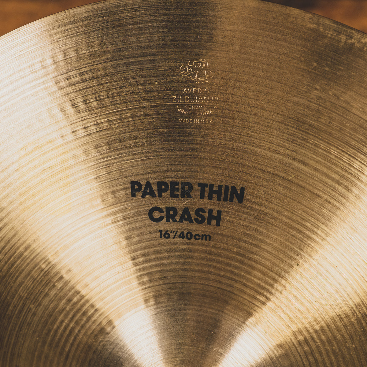 Zildjian '90s A 16" Paper Thin Crash Cymbal - Used