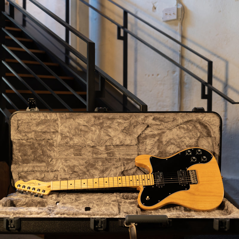 Fender 2018 American Professional Telecaster Electric Guitar Deluxe Shawbucker Natural With OHSC - Used