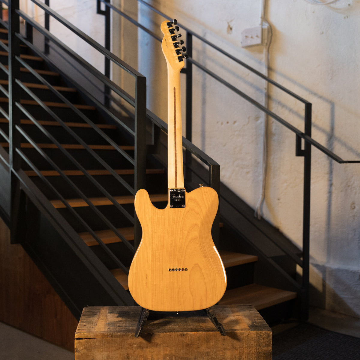 Fender 2018 American Professional Telecaster Electric Guitar Deluxe Shawbucker Natural With OHSC - Used