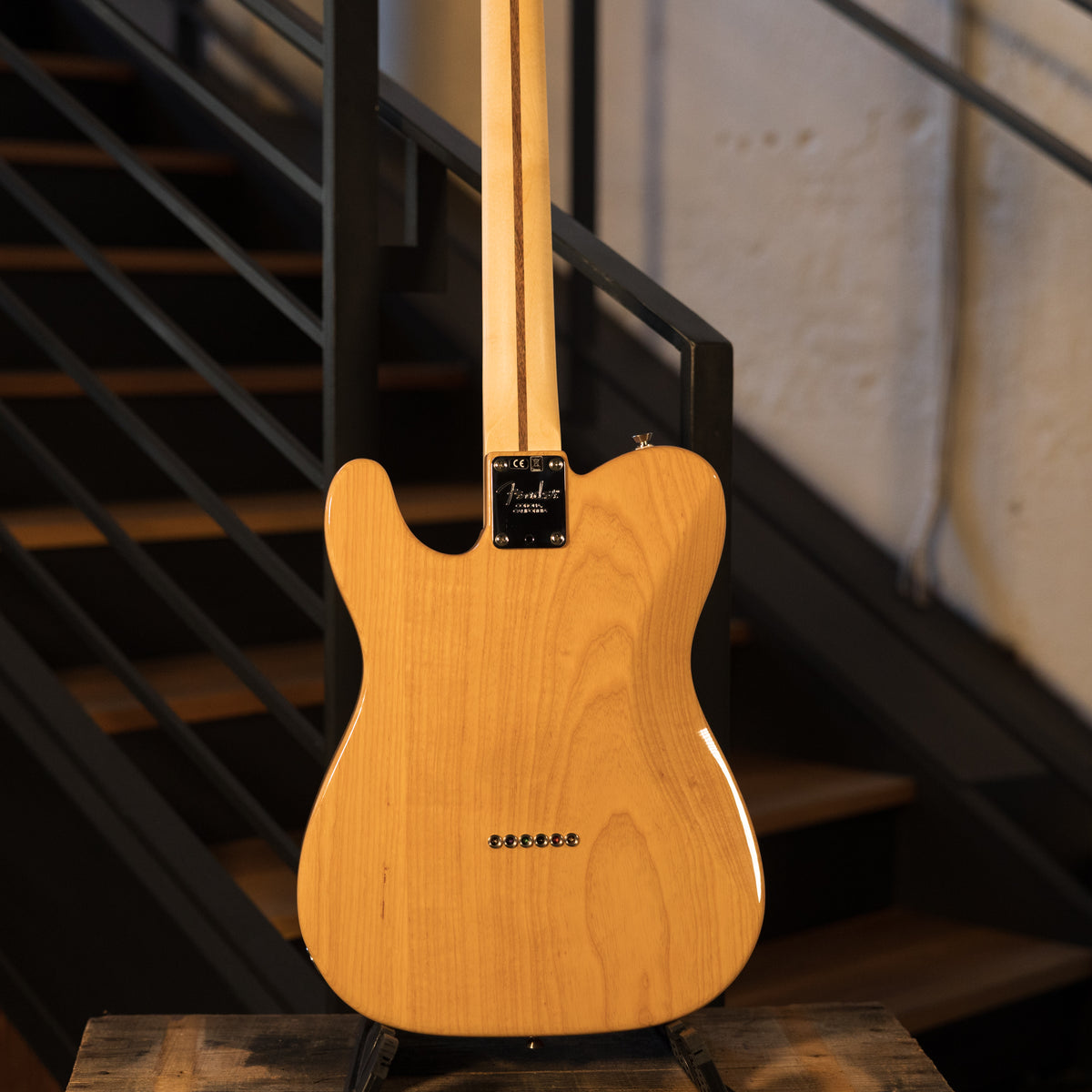 Fender 2018 American Professional Telecaster Electric Guitar Deluxe Shawbucker Natural With OHSC - Used
