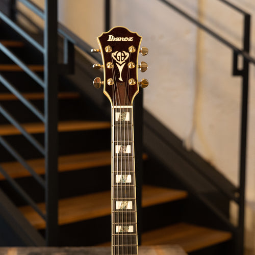 Ibanez 2019 LGB30-NT George Benson Signature Electric Guitar, Natural With OHSC - Used