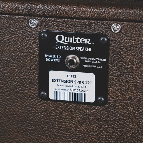 Quilter 2017 Mach 2 Head Amplifier With Two 1x12 Cabinets - Used