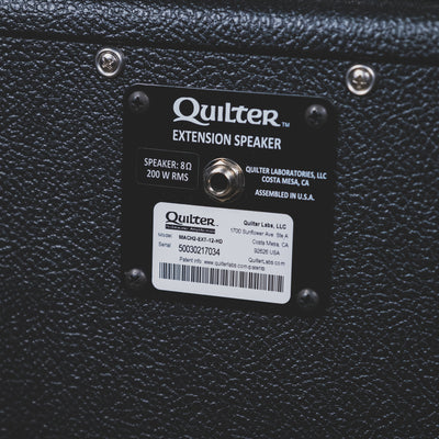 Quilter 2017 Mach 2 Head Amplifier With Two 1x12 Cabinets - Used