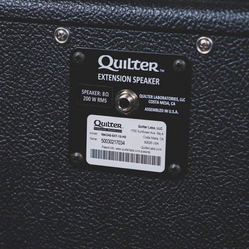 Quilter 2017 Mach 2 Head Amplifier With Two 1x12 Cabinets - Used