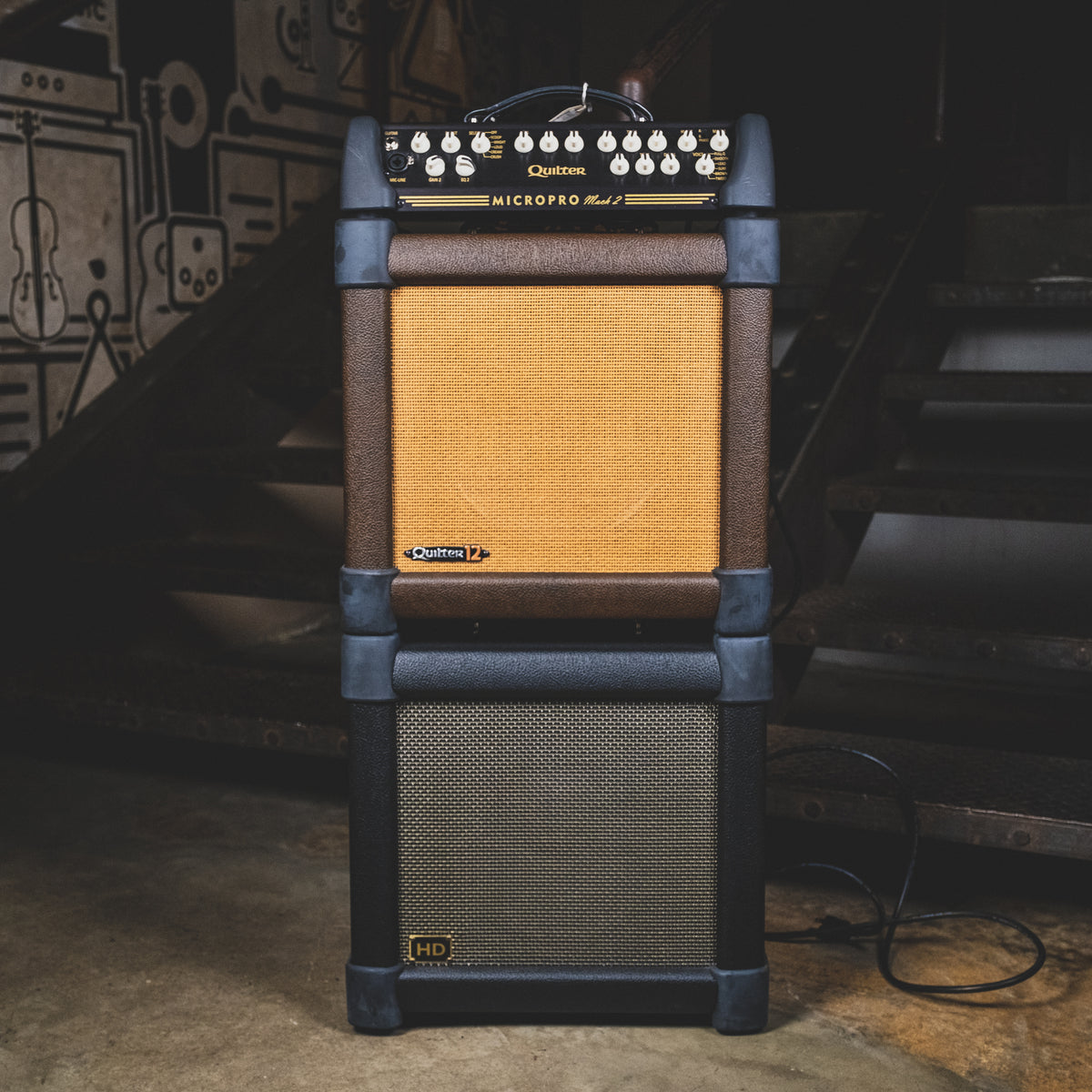 Quilter 2017 Mach 2 Head Amplifier With Two 1x12 Cabinets - Used